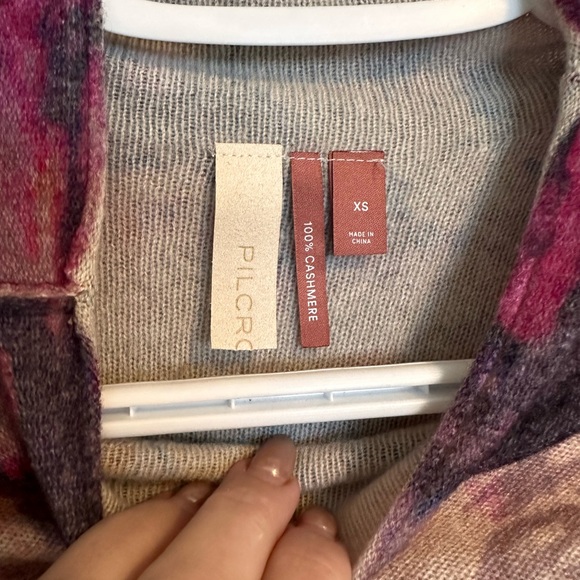 Alani cashmere mock-neck sweater by Pilcro NWOT XS - Picture 7 of 7